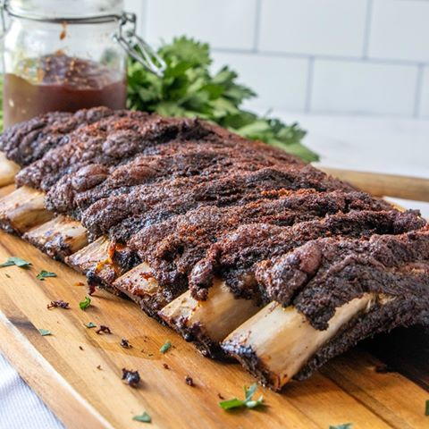Smoked Beef Ribs Smoked Beef Ribs
