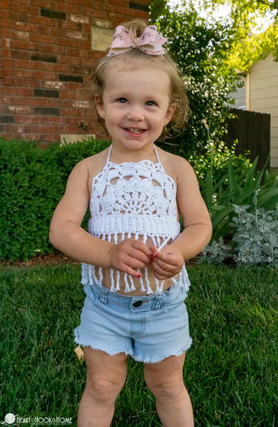 Toddler Boho Halter Top Toddler Boho Halter Top