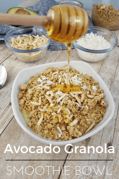 Avocado Granola Smoothie Bowl Avocado Granola Smoothie Bowl