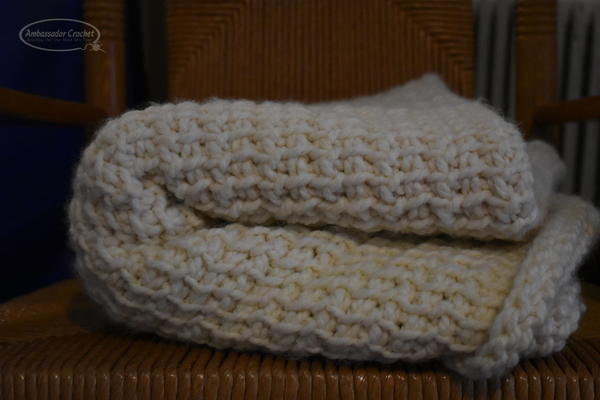 Book Nook Tunisian Throw Book Nook Tunisian Throw