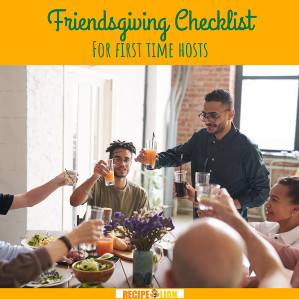 Friendsgiving Checklist Friendsgiving Checklist