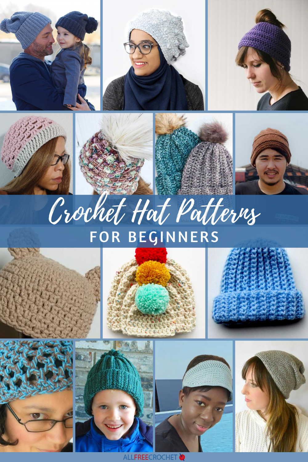 Featured image of post Easy Baby Hat Crochet Pattern For Beginners / An easy and quick slouchy hat crochet pattern that&#039;s perfect for beginners.