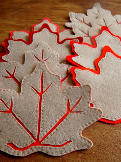 Fall Leaves Coasters Fall Leaves Coasters