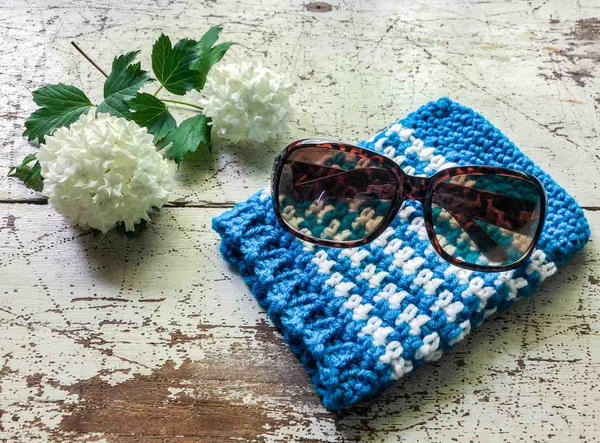 Houndstooth Sunglasses Bag Houndstooth Sunglasses Bag