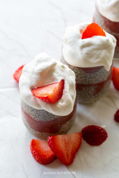 Strawberry Rhubarb Chia Pudding Strawberry Rhubarb Chia Pudding