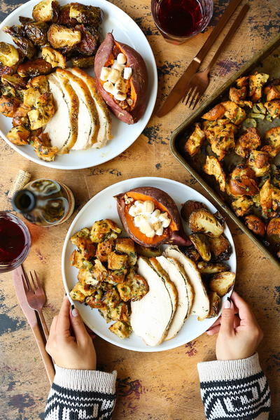 Friendsgiving Sheet Pan Dinner Friendsgiving Sheet Pan Dinner