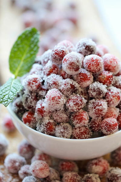 Sugared Cranberries Sugared Cranberries