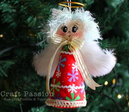 Colorful Sewn Angel Colorful Sewn Angel