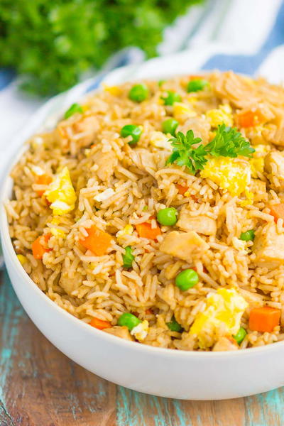 Instant Pot Chicken Fried Rice Instant Pot Chicken Fried Rice