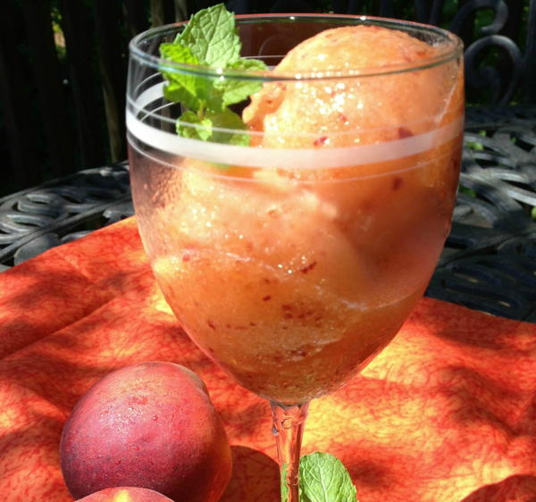 Peach Sorbet Recipe Peach Sorbet Recipe