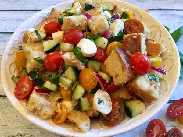 Italian Bread Salad Italian Bread Salad