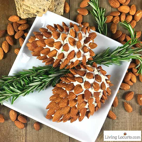 Pinecone Cheese Ball Recipe