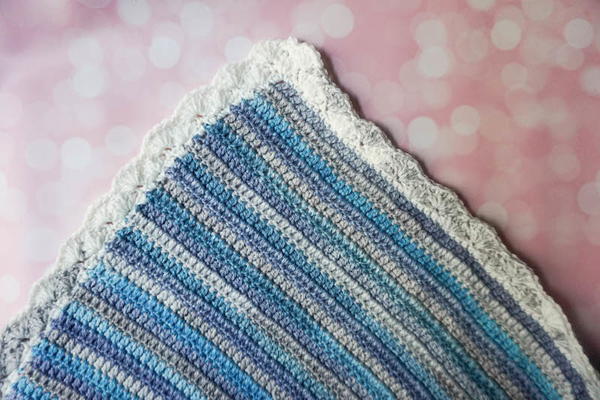 Soothing Stripes Stroller Blanket