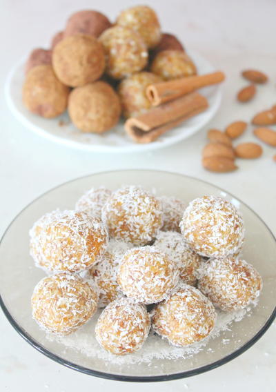 Almond Apricot Energy Balls Almond Apricot Energy Balls