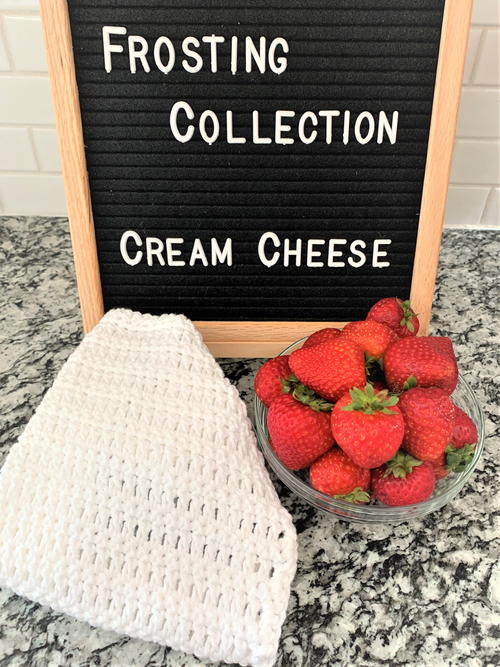 Cream Cheese Dishcloth Cream Cheese Dishcloth