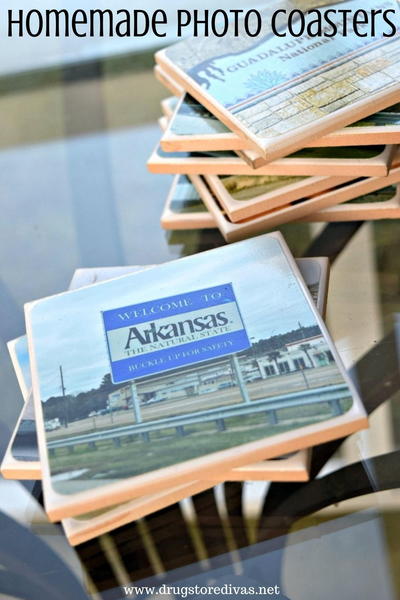 Homemade Photo Coasters Homemade Photo Coasters