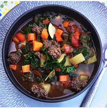 Fall Vegetable Wagyu Italian Sausage Soup Fall Vegetable Wagyu Italian Sausage Soup