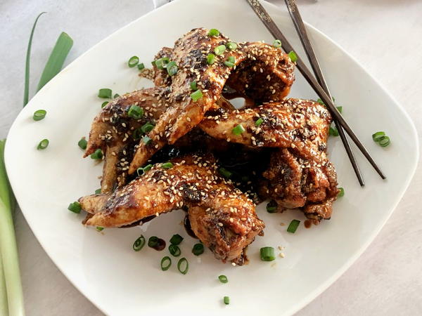 Crispy Baked Asian Chicken Wings Crispy Baked Asian Chicken Wings