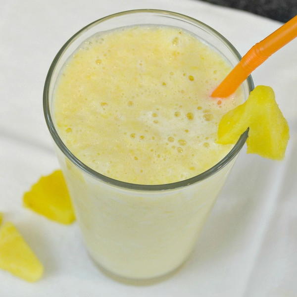 Pineapple Easy Breakfast Smoothie Pineapple Easy Breakfast Smoothie