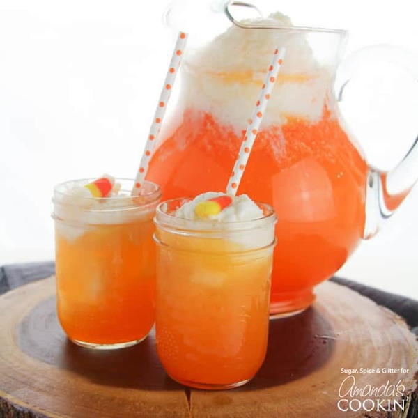 Candy Corn Nonalcoholic Punch