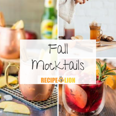 18 Fall Mocktails