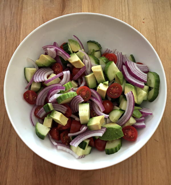 Balsamic Cucumber Tomato Salad Balsamic Cucumber Tomato Salad