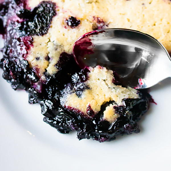 Hot Blueberry Cobbler Hot Blueberry Cobbler