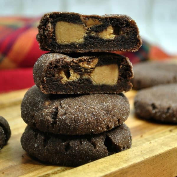 Peanut Butter Stuffed Cookies Peanut Butter Stuffed Cookies