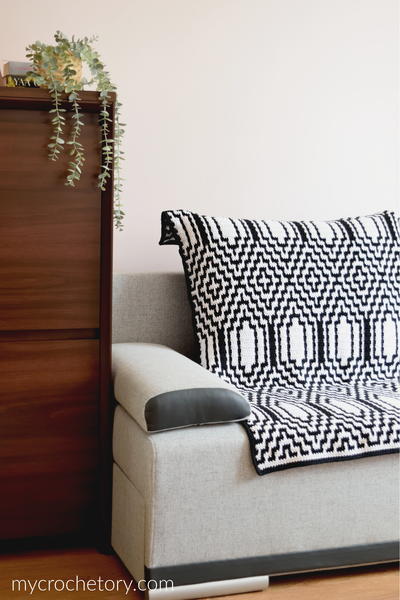 Thassos Mosaic Blanket Thassos Mosaic Blanket