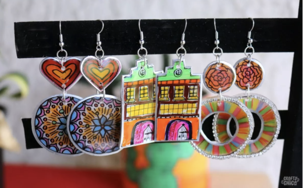 Shrink Plastic and Resin Jewelry Shrink Plastic and Resin Jewelry