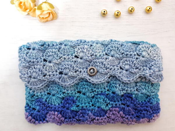 Catherines Wheel Envelope Purse Catherine’s Wheel Envelope Purse