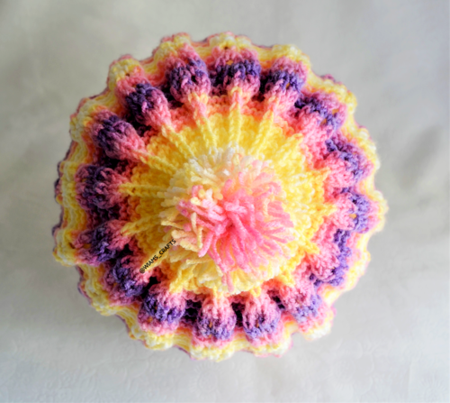 Cloudy Sunset Beret Cloudy Sunset Beret