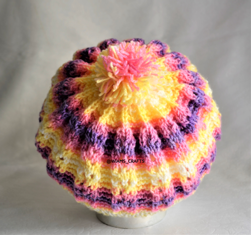 Cloudy Sunset Beret Cloudy Sunset Beret