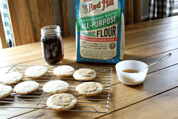 Sugar Cookies With Maple Frosting Sugar Cookies With Maple Frosting