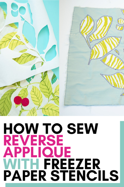How To Add Reverse Applique To Your Projects