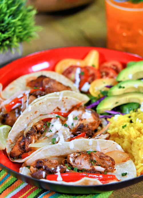 Chicken Mole Tacos With Dona Maria Sauce Chicken Mole Tacos With Dona Maria Sauce