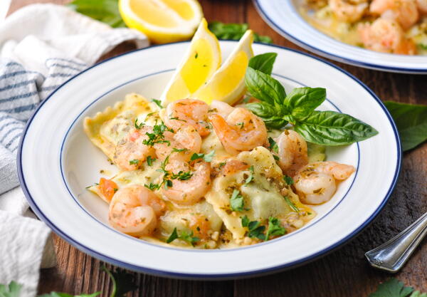 Shrimp And Ravioli Shrimp And Ravioli
