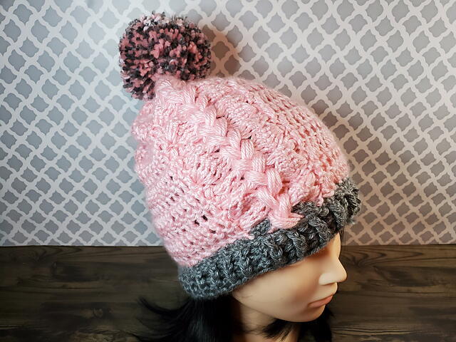 Zipper Braid Beanie Zipper Braid Beanie