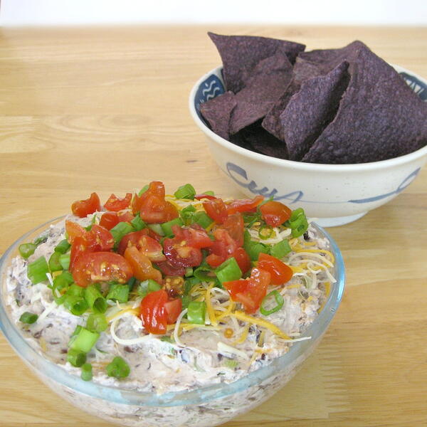 Cheesy Black Bean Dip Cheesy Black Bean Dip