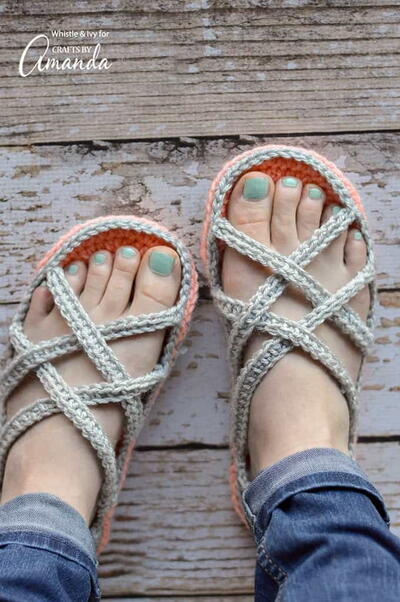Crochet Sandals Crochet Sandals