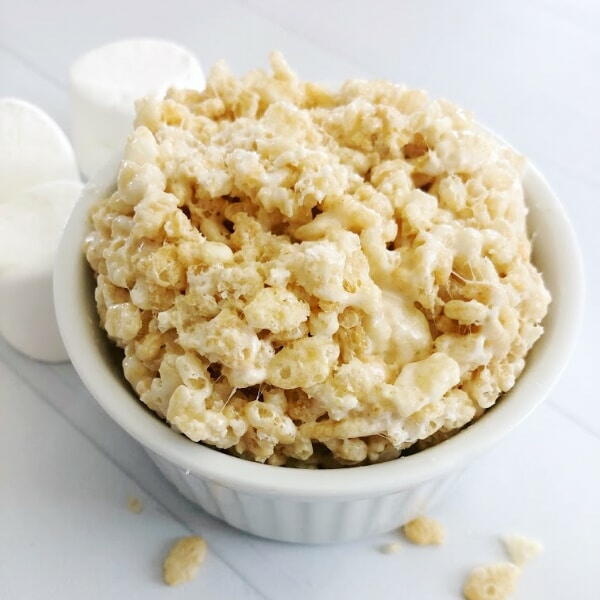 Microwave Rice Krispie Treat For One Microwave Rice Krispie Treat For One