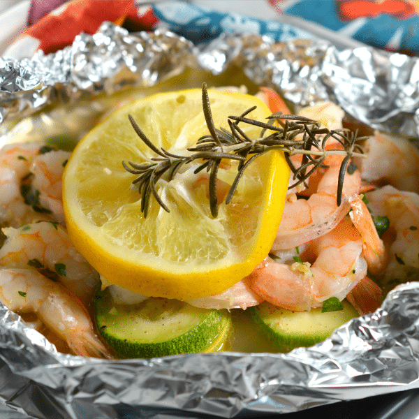 Keto Shrimp Foil Packets Keto Shrimp Foil Packets