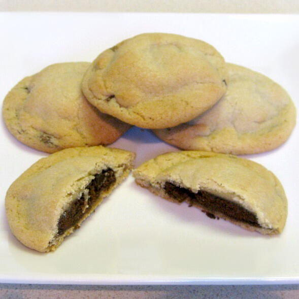 Girl Scout Thin Mint Surprise Cookie Girl Scout Thin Mint Surprise Cookie