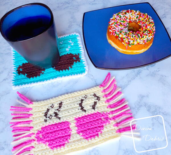 Cute Cups Mug Rug Cute Cups Mug Rug