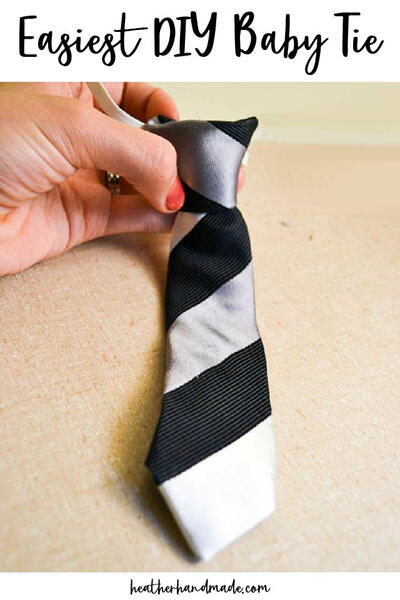 Easiest Diy Baby Tie Easiest Diy Baby Tie