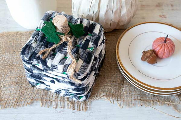 No Sew Fabric Pumpkin No Sew Fabric Pumpkin