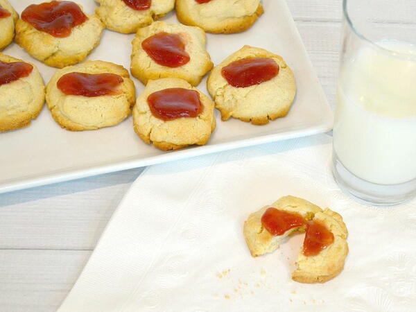 Old Fashioned Jam Thumbprint Cookies Old Fashioned Jam Thumbprint Cookies