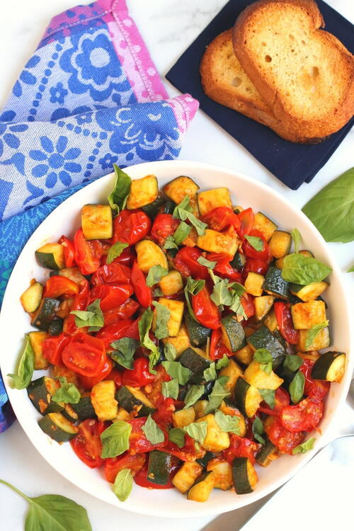 Sauteed Zucchini And Tomatoes Sauteed Zucchini And Tomatoes
