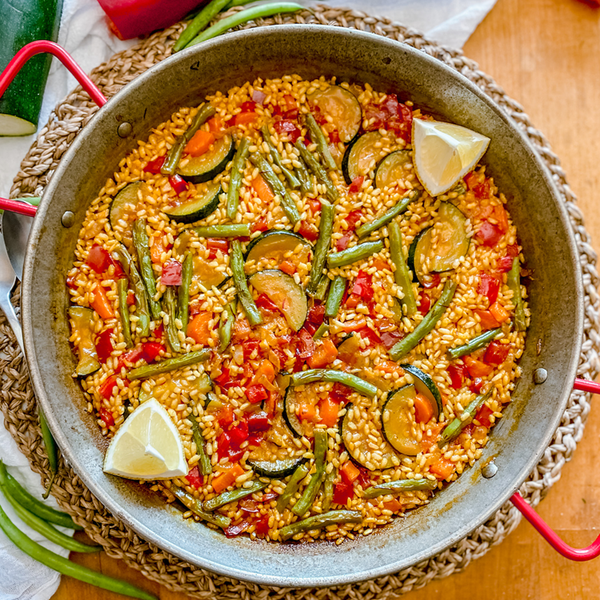 Summer Vegetable Paella Using Seasonal Produce Summer Vegetable Paella Using Seasonal Produce