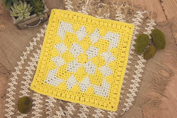 Flower And Leaf Afghan Flower And Leaf Afghan